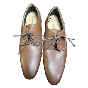 Primark Formal Lace Up Dress Shoes Mens Size 9 Brown Career Classics NWOT